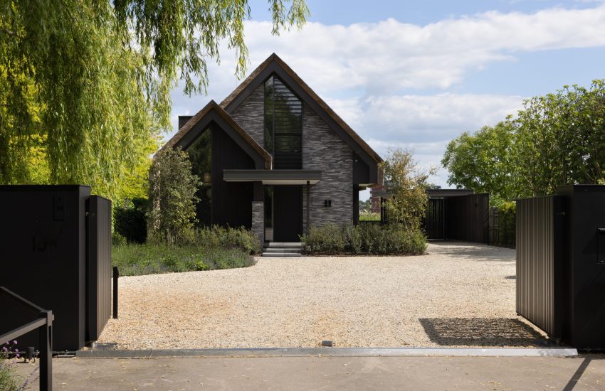 De entree huis in de Kwakel