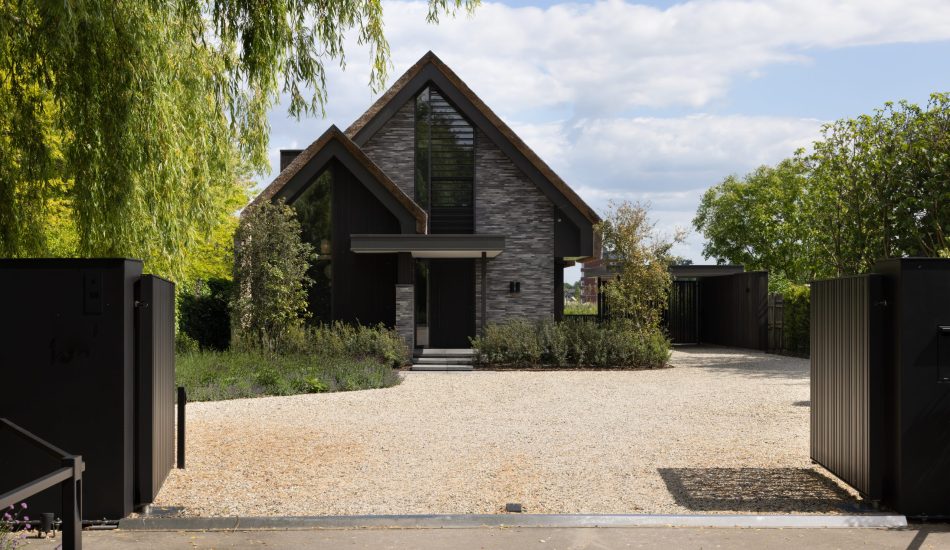 De entree huis in de Kwakel