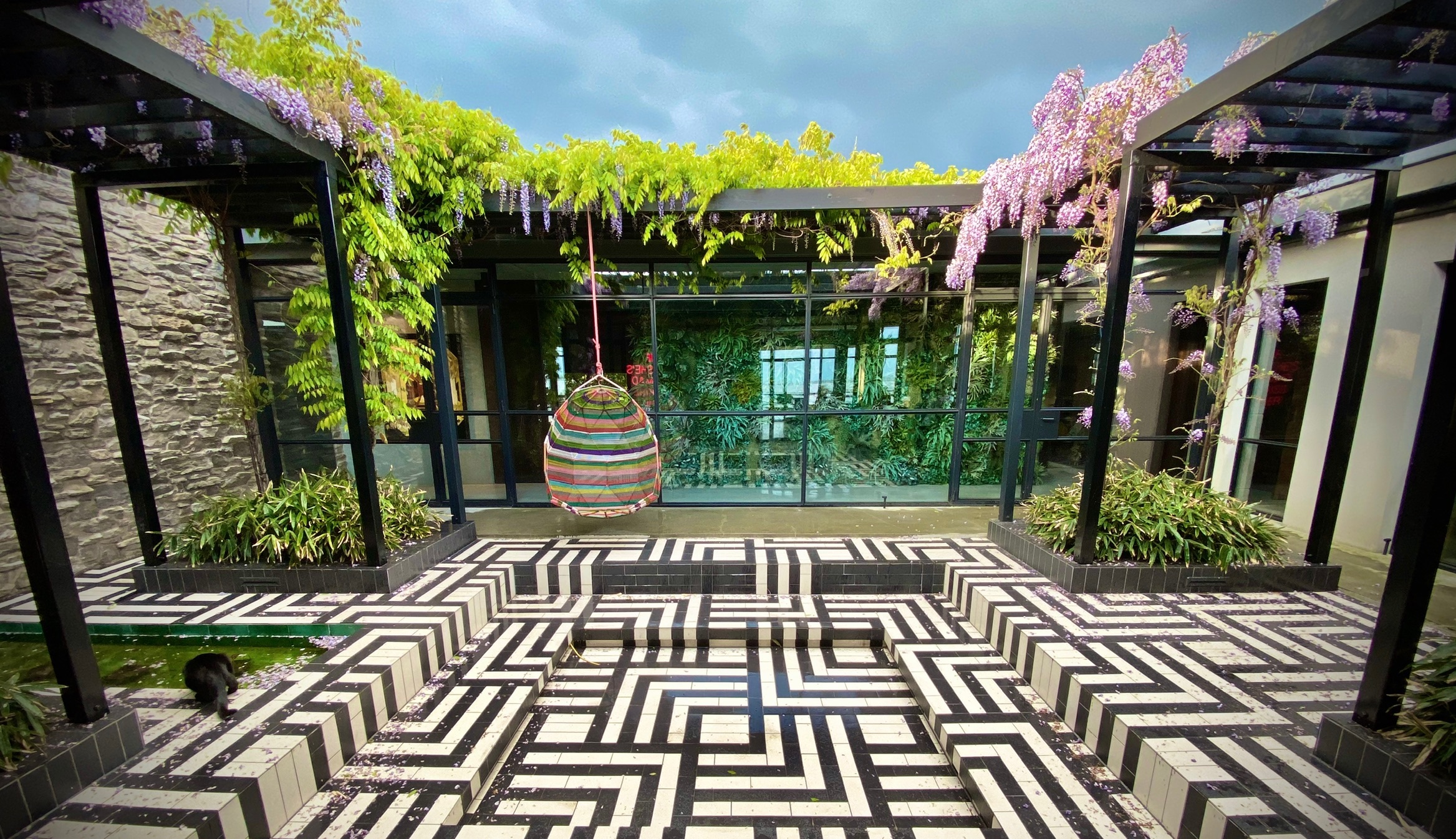 Patio op de herenweg