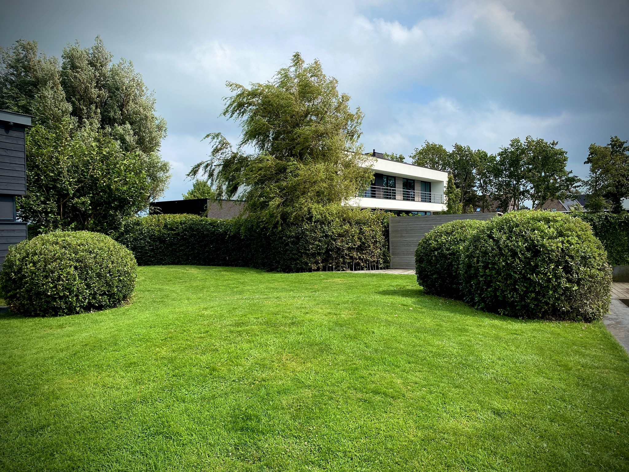 Tuin gemaakt door Herweijer Hoveniers op de Herenweg
